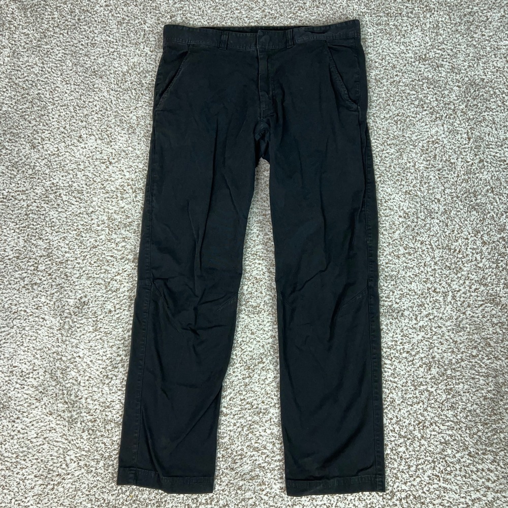 North Face Pants Mens 34x30 Black Stretch Canvas Hiking Outdoor Casual Travel